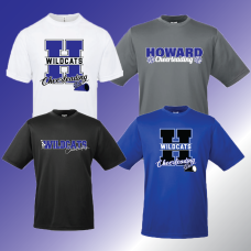 Howard Cheer Tech Tee